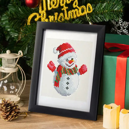 Set of 12 Christmas Designs A - Mini Diamond Painting Kits - Mini Painting
