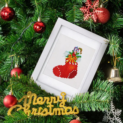 Set of 12 Christmas Designs A - Mini Diamond Painting Kits - Mini Painting
