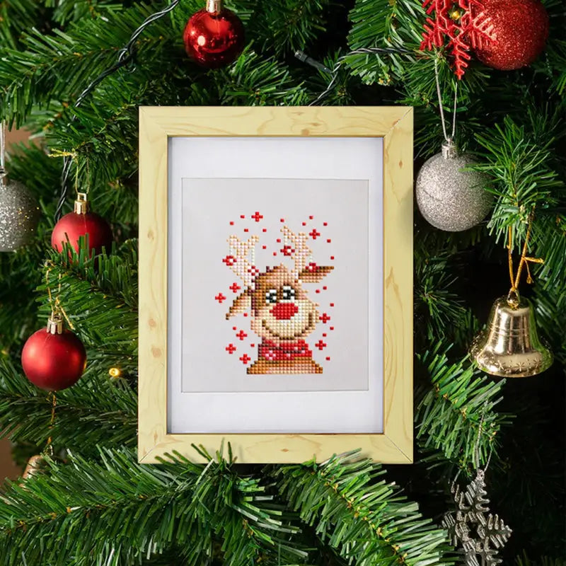 Set of 12 Christmas Designs A - Mini Diamond Painting Kits - Mini Painting