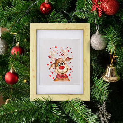 Set of 12 Christmas Designs A - Mini Diamond Painting Kits - Mini Painting
