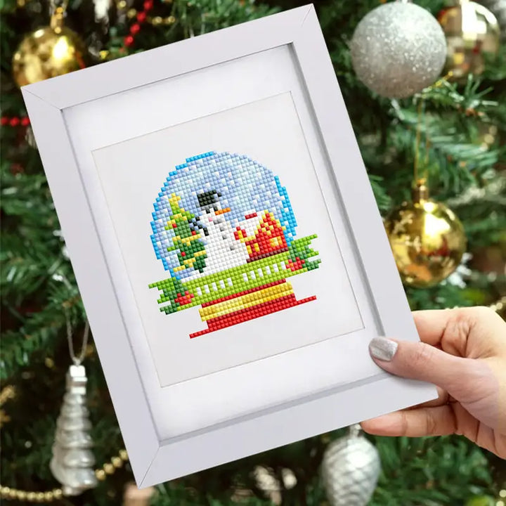 Set of 12 Christmas Designs B - Mini Diamond Painting Kits - Mini Painting