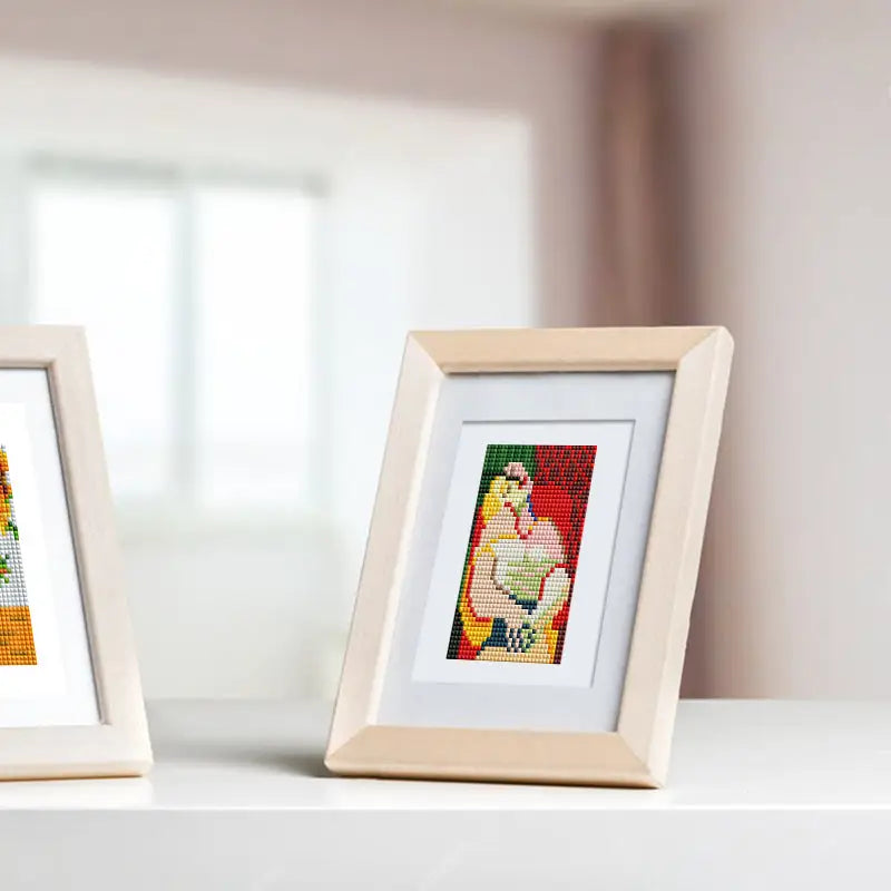 Set of 12 Classical Paintings - Mini Diamond Painting Kits - Mini Painting