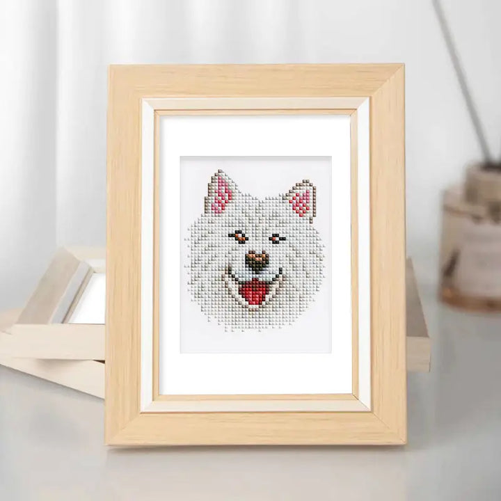 Set of 12 Dogs - Mini Diamond Painting Kits - Mini Painting