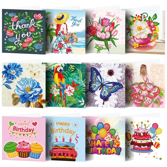 Set of 12 Greeting Cards Set B - Greeting Card