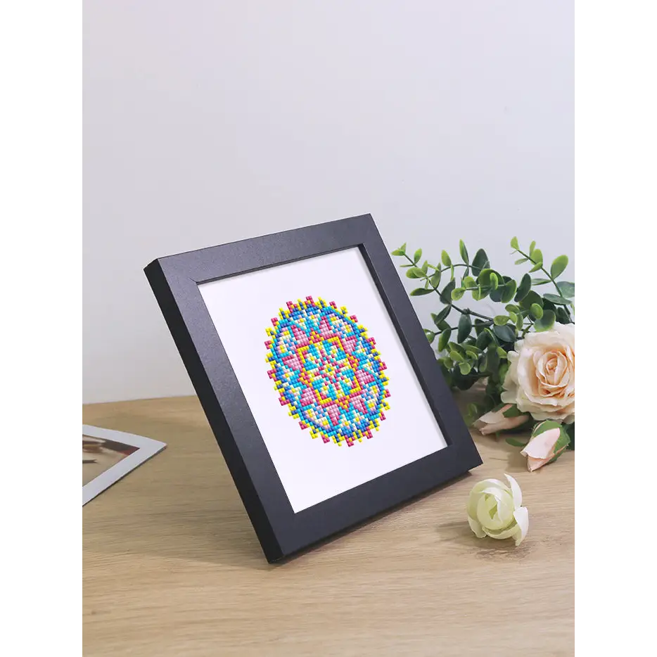 Set of 12 Mandala A - Mini Diamond Painting Kits - Mini Painting
