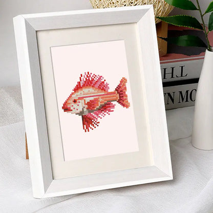 Set of 12 Ocean Wonders - Mini Diamond Painting Kits - Mini Painting