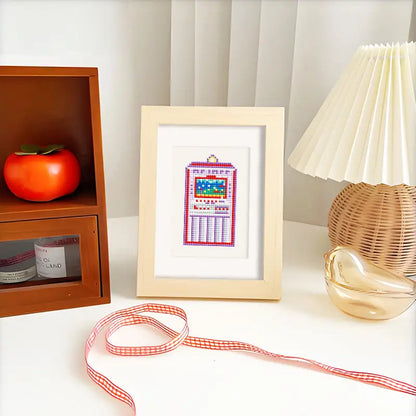 Set of 12 Old School - Mini Diamond Painting Kits - Mini Painting
