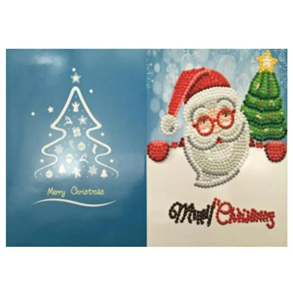 Set of 4 Christmas Greeting Cards Set A - Greeting Card