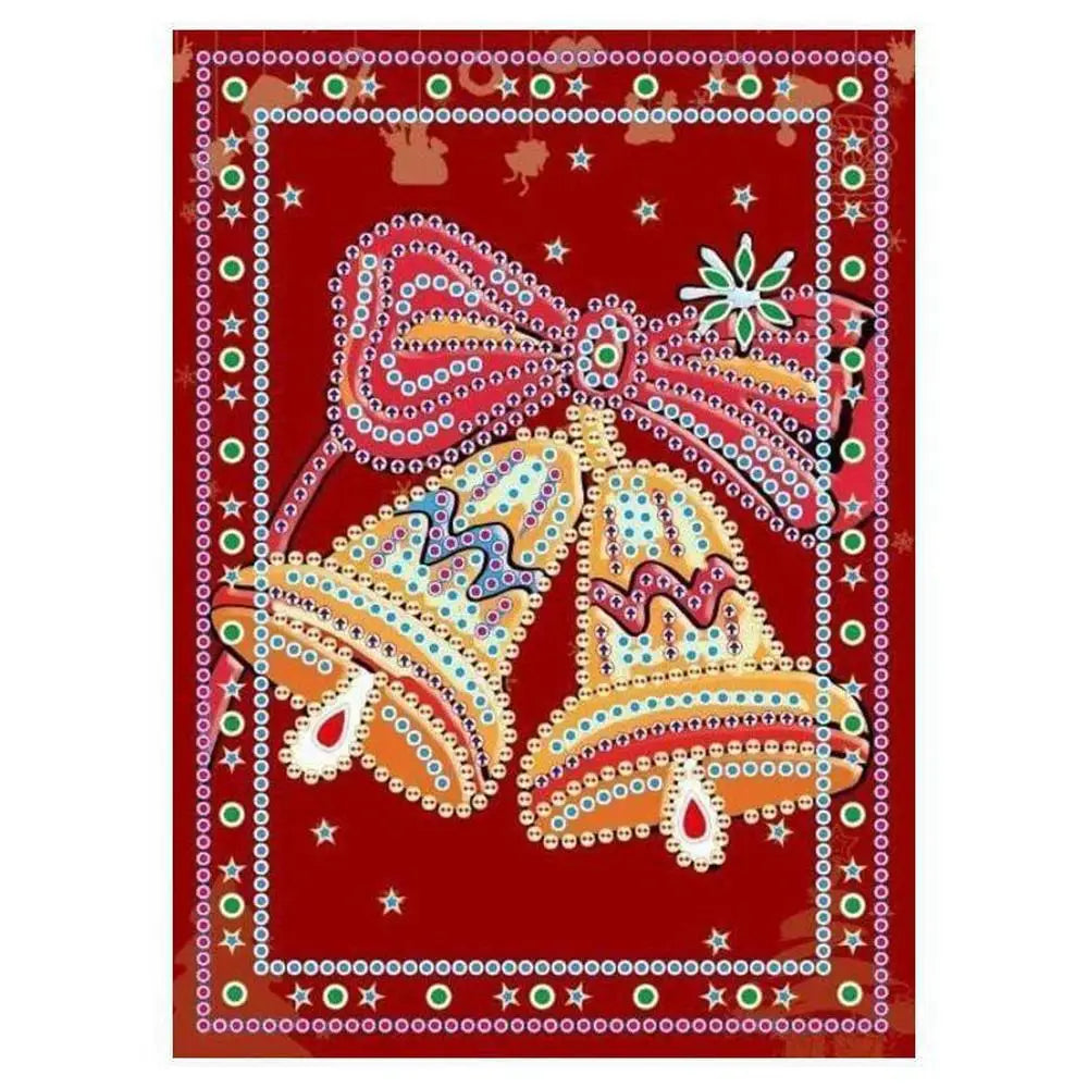 Set of 4 Christmas Greeting Cards Set C - Greeting Card