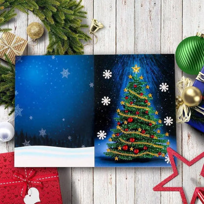 Set of 4 Christmas Greeting Cards Set D - Greeting Card