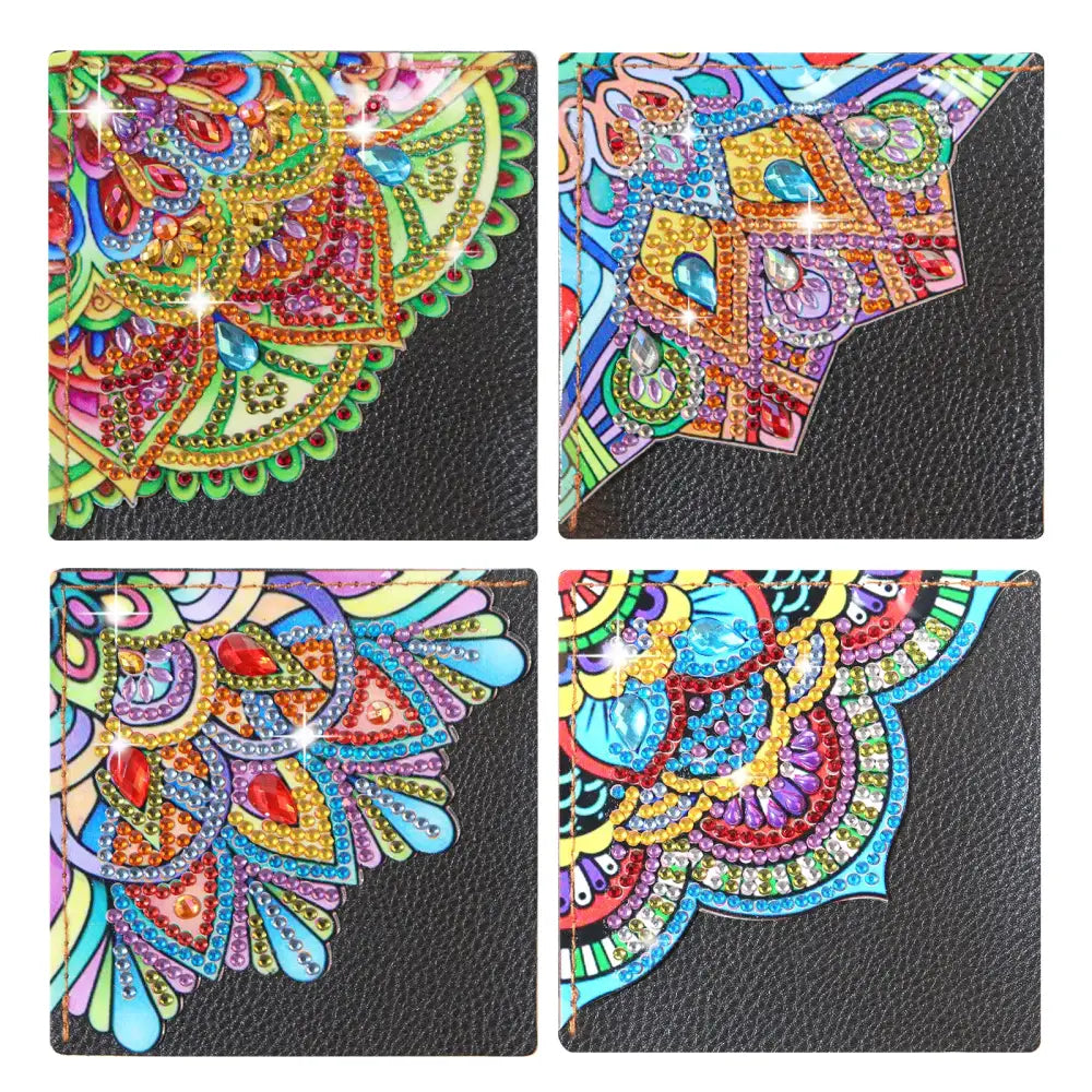 Set of 4 Crowns - Diamond Painting Corner Bookmark - Bookmark
