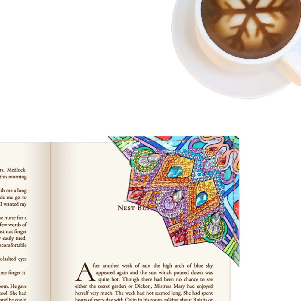 Set of 4 Crowns - Diamond Painting Corner Bookmark - Bookmark