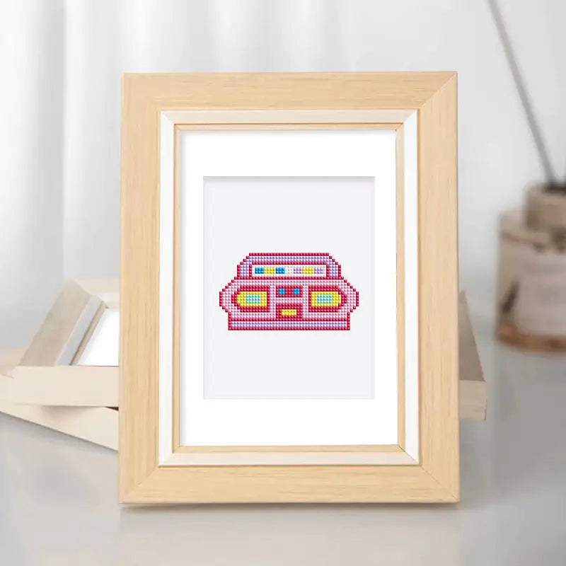 Set of 6 Birthday - Mini Diamond Painting Kits - Mini Painting