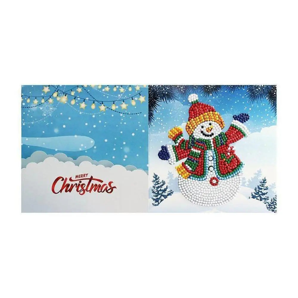 Set of 8 Christmas Greeting Cards Set B - Greeting Card