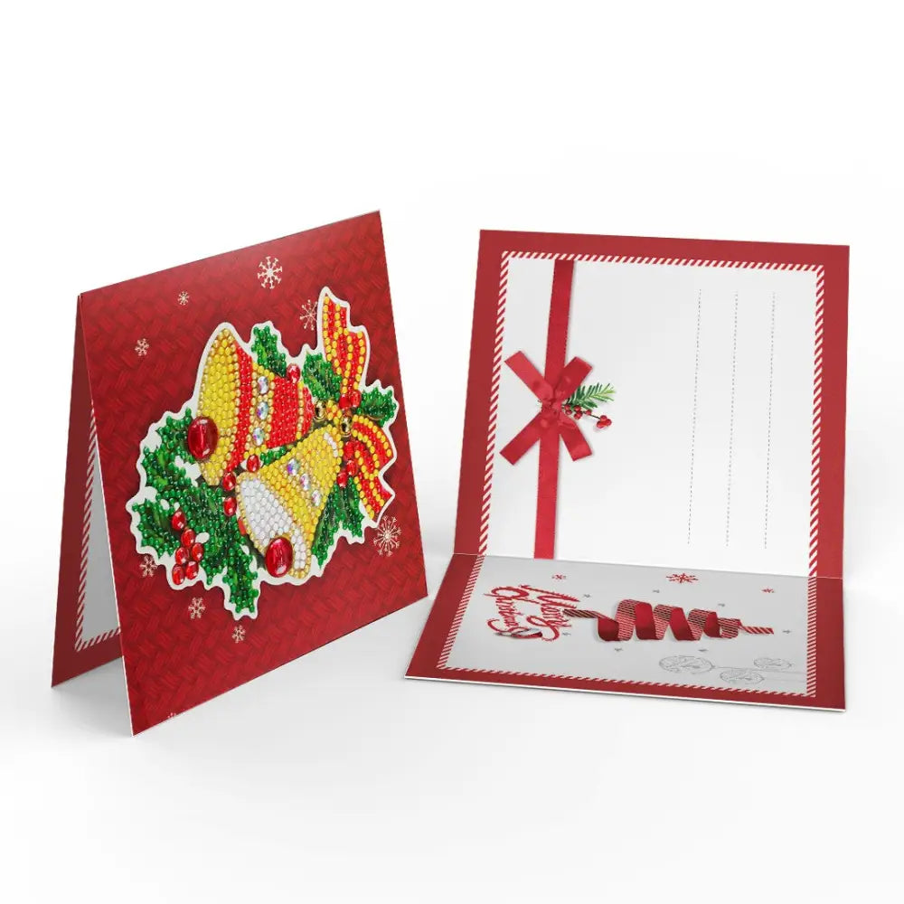 Set of 8 Christmas Greeting Cards Set D - Greeting Card