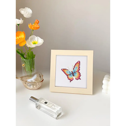 Set of 9 Butterflies - Mini Diamond Painting Kits - Mini Painting