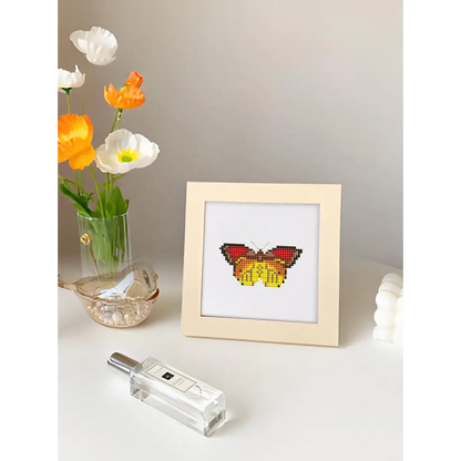 Set of 9 Butterflies - Mini Diamond Painting Kits - Mini Painting