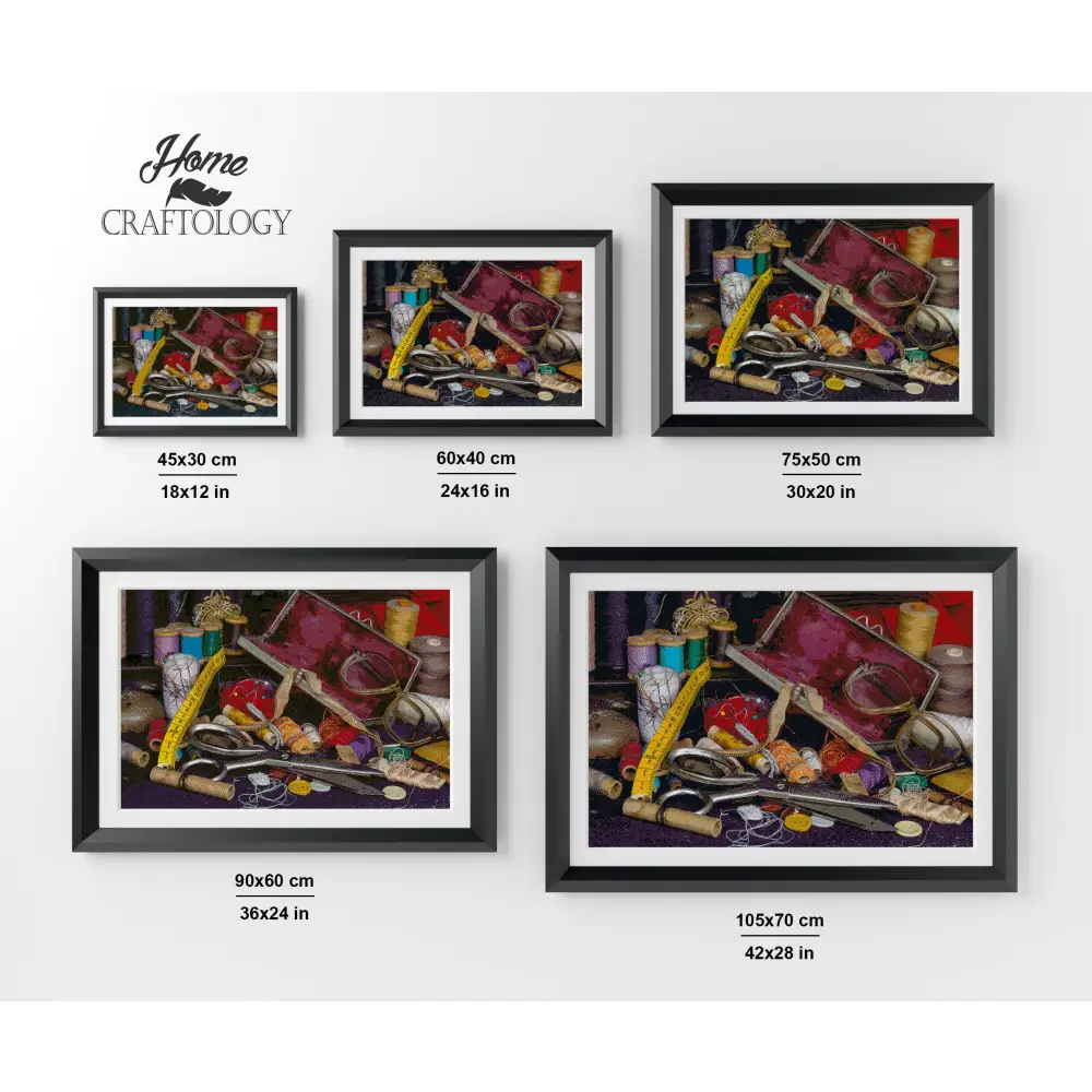 Sewing Items - Premium Diamond Painting Kit - Diamond Painting Kit