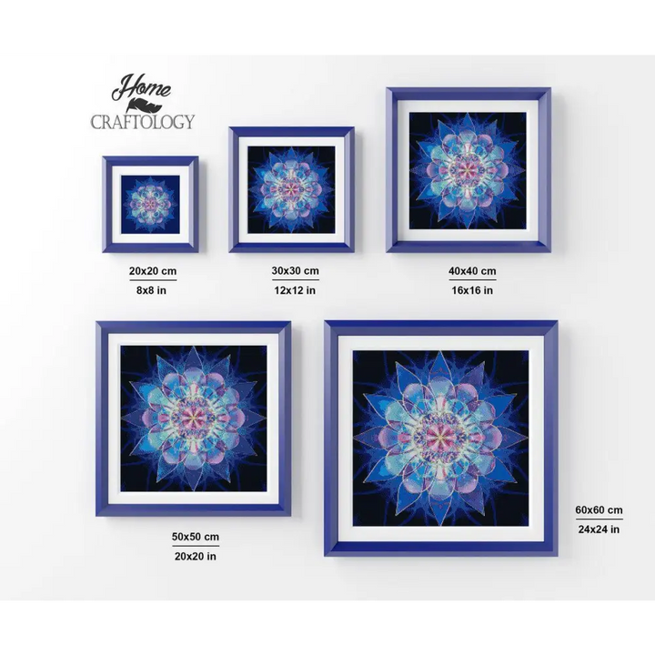 Shiny Mandala - Premium Diamond Painting Kit - Diamond Painting Kit