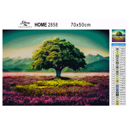 Single Tree - Premium Diamond Painting Kit - Diamond Painting Kit