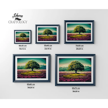 Single Tree - Premium Diamond Painting Kit - Diamond Painting Kit