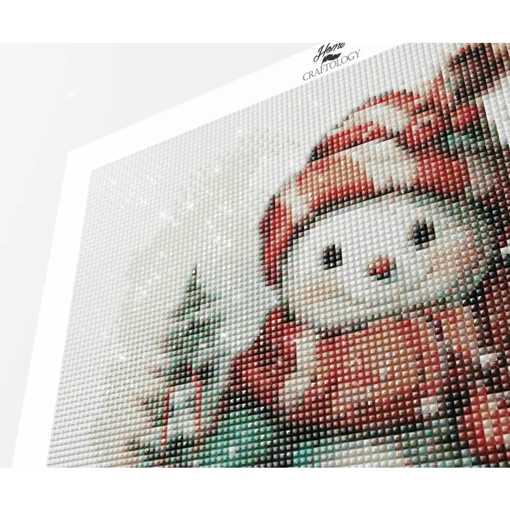 Snowman Painting - Exclusive Premium Diamond Painting Kit - Diamond Painting Kit