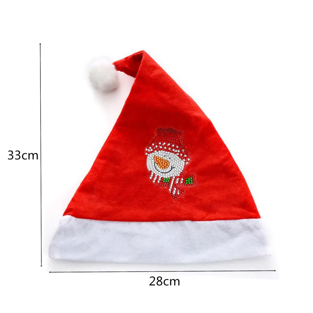 Snowman’s Face - Christmas Hat - Christmas Hat