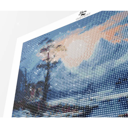 Snowy Mountains - Exclusive Premium Diamond Painting Kit - Diamond Painting Kit