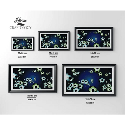 Soccer Background - Premium Diamond Painting Kit - Diamond Painting Kit