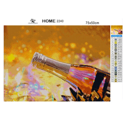 Sparkling Wine - Premium Diamond Painting Kit - Diamond Painting Kit