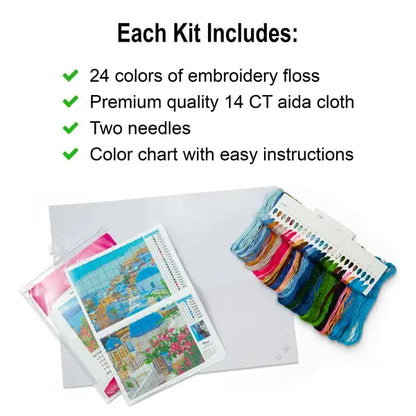 Springtime Forest Kit - Cross Stitch - Cross Stitch Kit