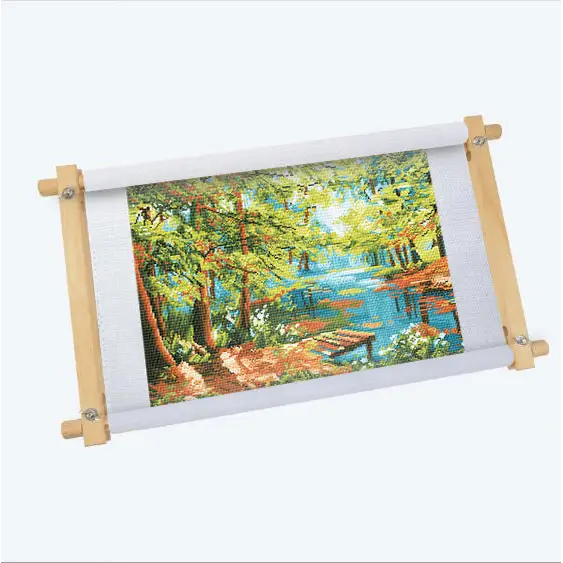 Springtime Forest Kit - Cross Stitch - With Frame - Cross Stitch Kit