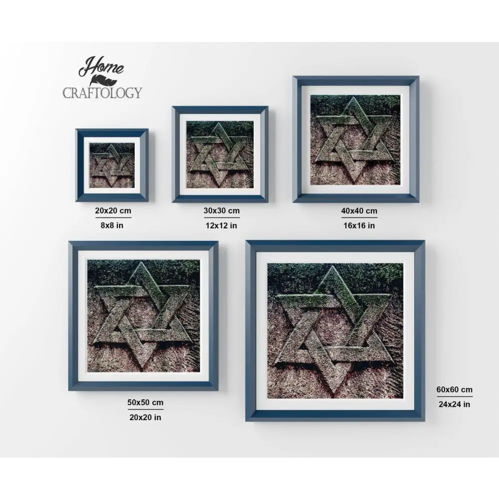 Star of David - Premium Diamond Painting Kit - Diamond Painting Kit