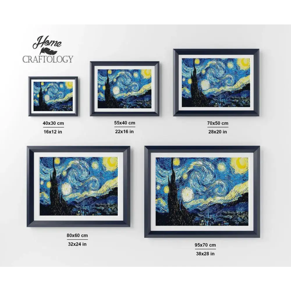 Starry Night - Premium Diamond Painting Kit - Diamond Painting Kit