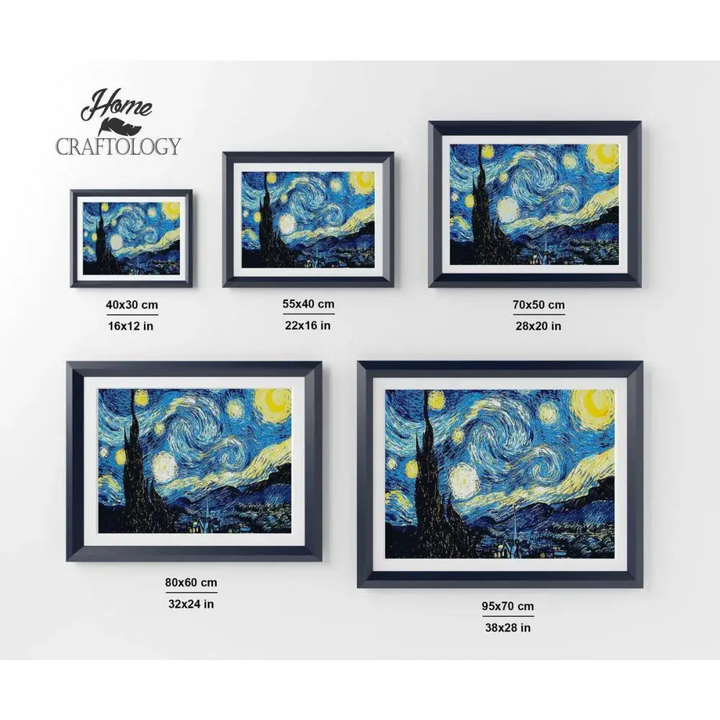 Starry Night - Premium Diamond Painting Kit - Diamond Painting Kit