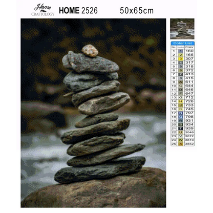 Stone Tower - Premium Diamond Painting Kit - Diamond Painting Kit