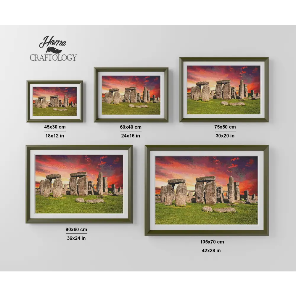 Stonehenge - Premium Diamond Painting Kit - Diamond Painting Kit