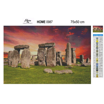 Stonehenge - Premium Diamond Painting Kit - Diamond Painting Kit