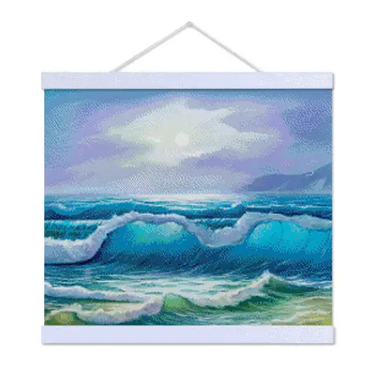 Sunlit Waves - Exclusive Premium Diamond Painting Kit - Diamond Painting Kit
