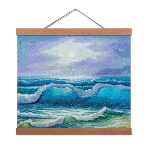Sunlit Waves - Exclusive Premium Diamond Painting Kit - Diamond Painting Kit
