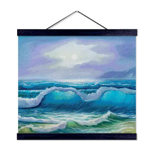 Sunlit Waves - Exclusive Premium Diamond Painting Kit - Diamond Painting Kit