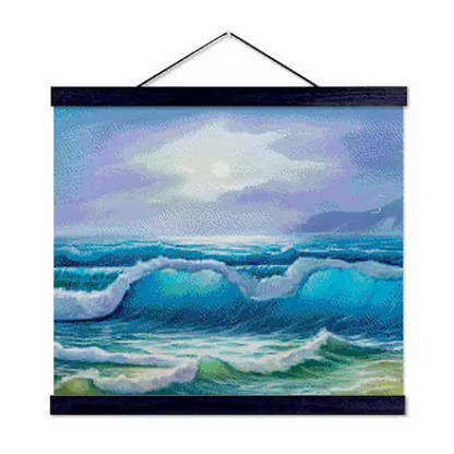 Sunlit Waves - Exclusive Premium Diamond Painting Kit - Diamond Painting Kit