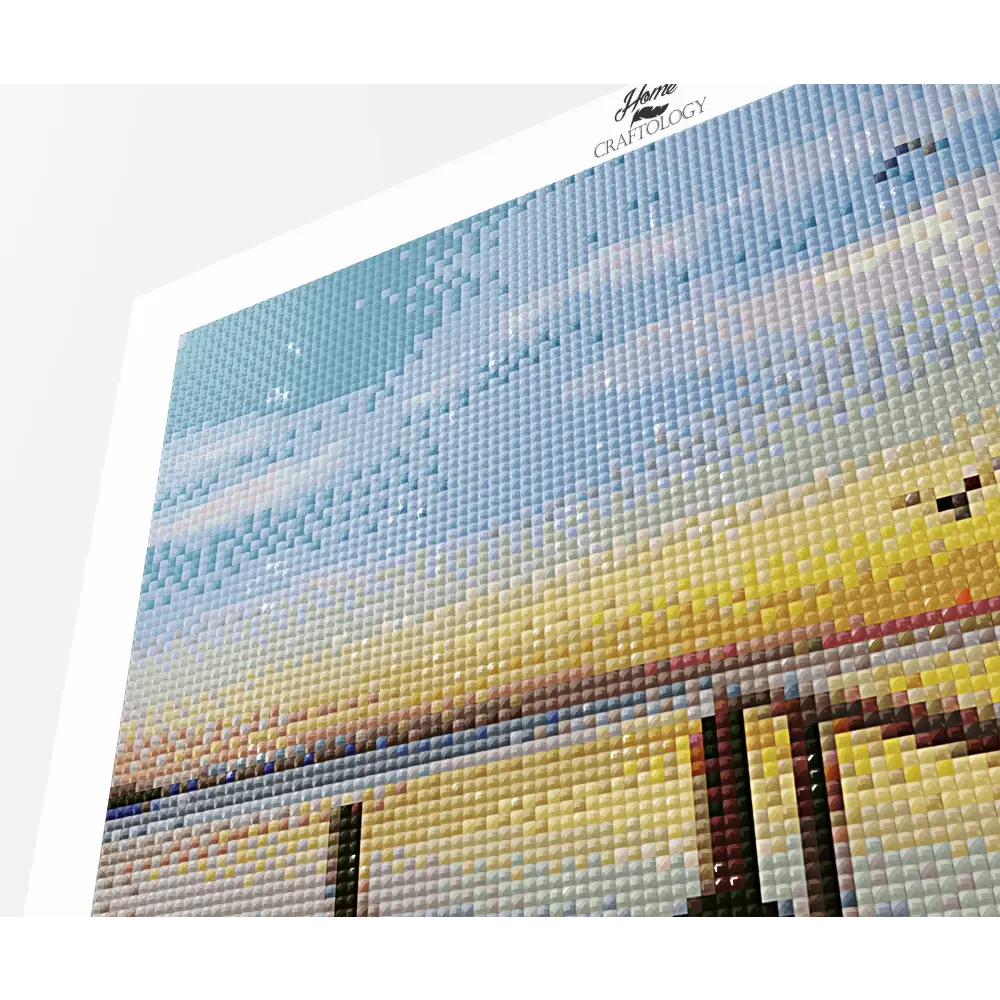 Sunrise by the Dock - Premium Diamond Painting Kit - Diamond Painting Kit