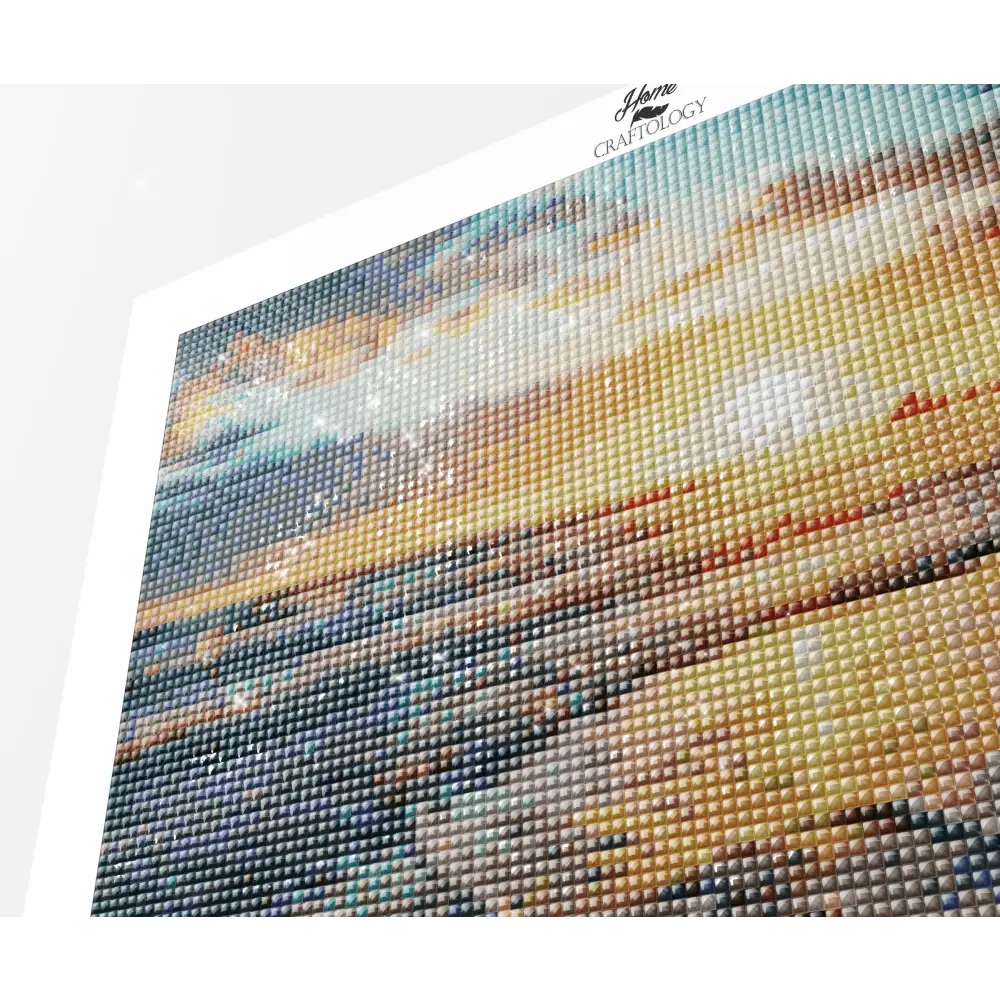 Sunset by the Shore - Exclusive Premium Diamond Painting Kit - Diamond Painting Kit