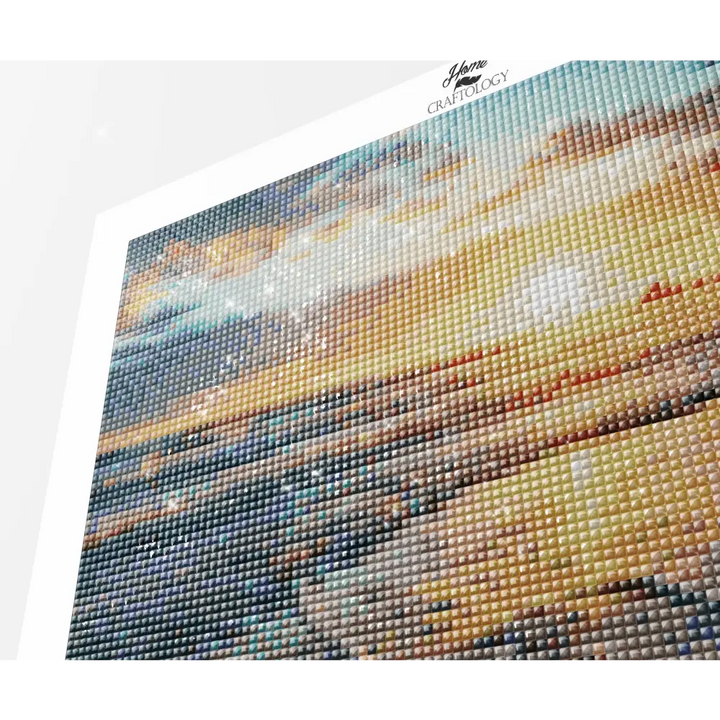 Sunset by the Shore - Exclusive Premium Diamond Painting Kit - Diamond Painting Kit