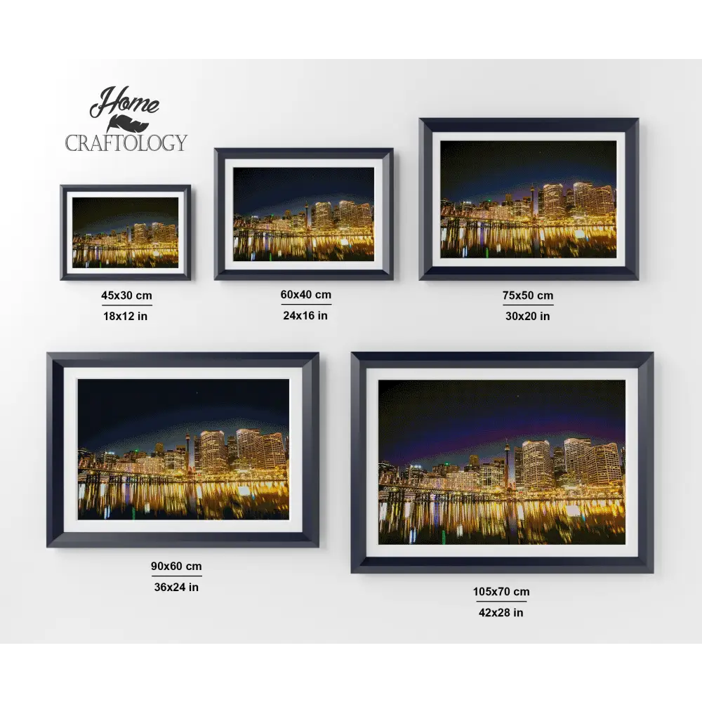 Sydney’s Skyline - Premium Diamond Painting Kit - Diamond Painting Kit