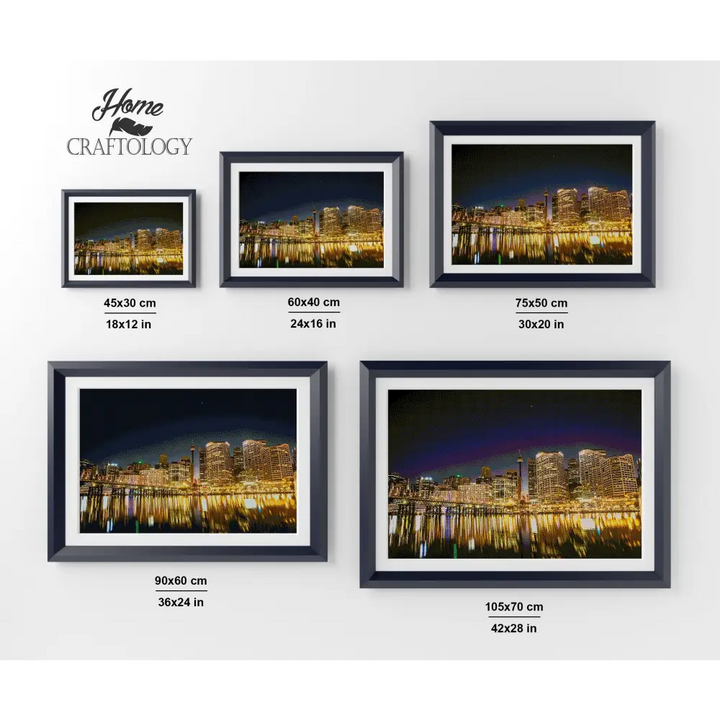 Sydney’s Skyline - Premium Diamond Painting Kit - Diamond Painting Kit