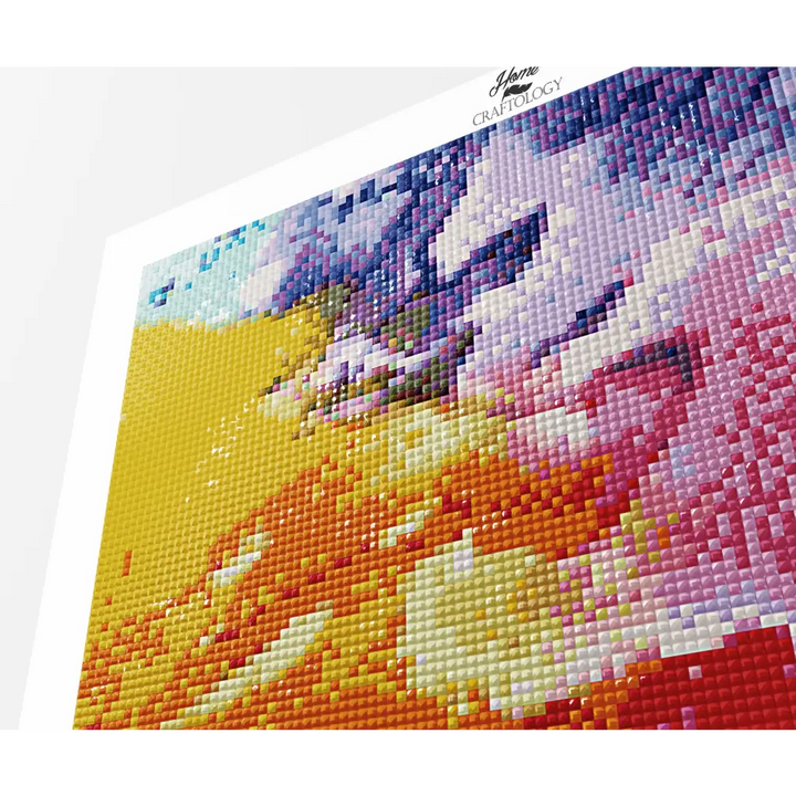 Textured Paint Abstract - Premium Diamond Painting Kit - Diamond Painting Kit