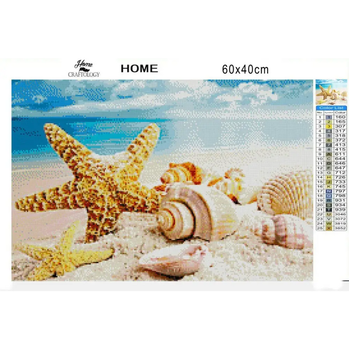 The Beach - Diamond Painting Kit - Home Craftology
