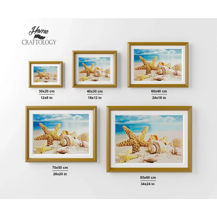 The Beach - Premium Diamond Painting Kit - Diamond Painting Kit